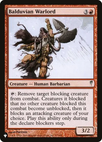 Balduvian Warlord - Normal Balduvian Warlord