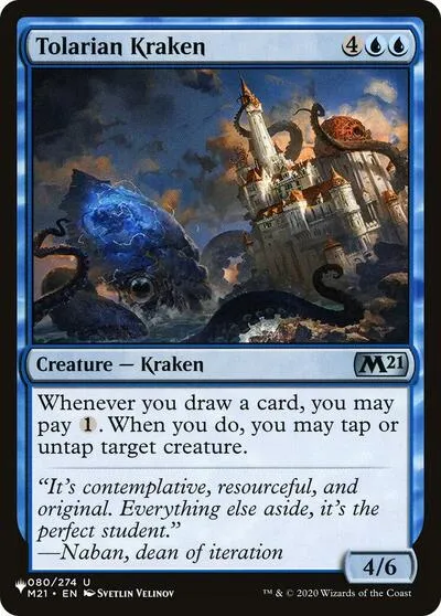 Tolarian Kraken - Normal Tolarian Kraken