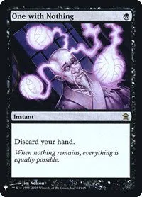 One with Nothing - Foil One With Nothing