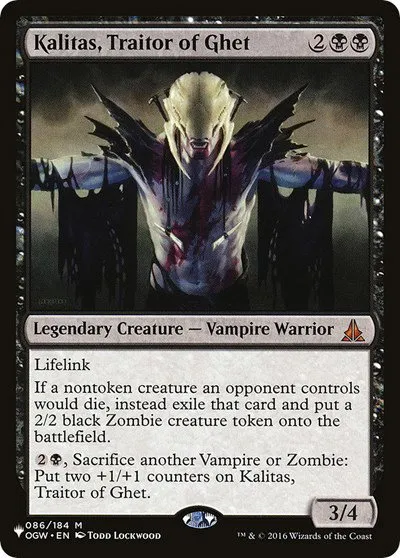 Kalitas, Traitor of Ghet - Normal Kalitas Traitor Of Ghet