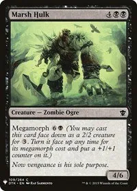 Marsh Hulk - Normal Marsh Hulk