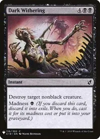 Dark Withering - Normal Dark Withering