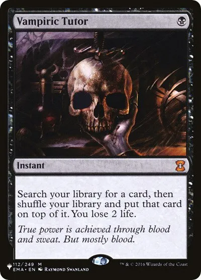 Vampiric Tutor - Normal Vampiric Tutor