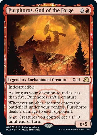 Purphoros, God of the Forge - Foil Purphoros God Of The Forg