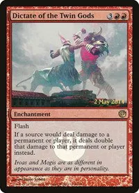 Dictate of the Twin Gods - Foil Dictate Of The Twin Gods
