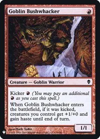 Goblin Bushwhacker - Normal Goblin Bushwhacker