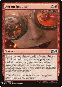 Act on Impulse - Normal Act On Impulse