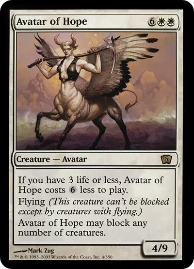 Avatar of Hope - 8th Edition