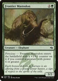 Frontier Mastodon - Normal Frontier Mastodon