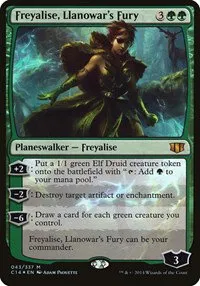 Freyalise, Llanowar's Fury - Commander 2014