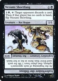 Nezumi Shortfang // Stabwhisker the Odious - Foil
