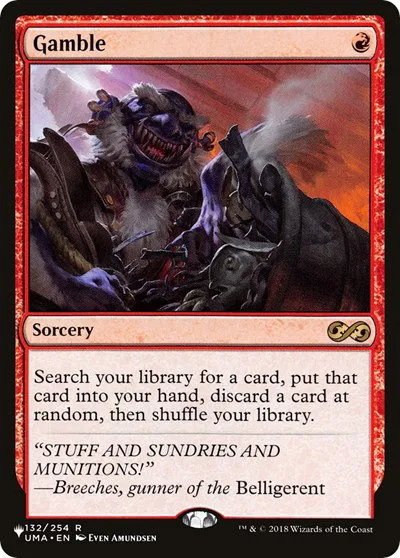 Gamble - Normal Gamble