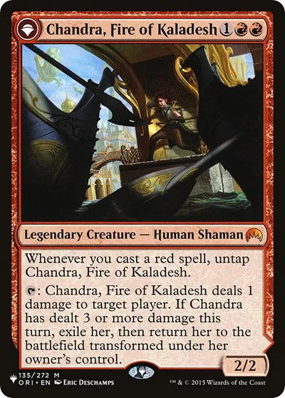 Chandra, Fire of Kaladesh - Normal Chandra Fire Of Kalades