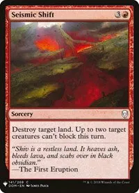 Seismic Shift - Normal Seismic Shift