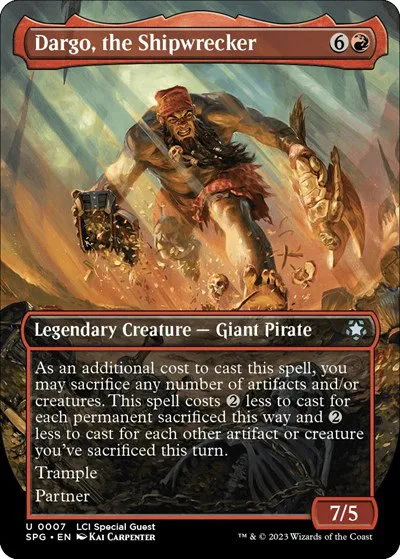 Dargo, the Shipwrecker - Foil