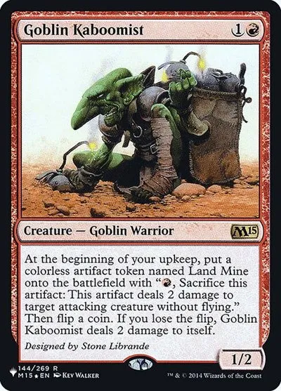 Goblin Kaboomist - Foil Goblin Kaboomist