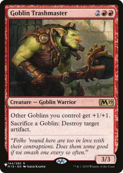 Goblin Trashmaster - Normal Goblin Trashmaster