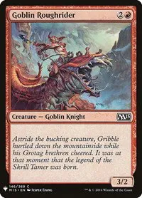 Goblin Roughrider - Normal Goblin Roughrider