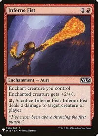 Inferno Fist - Normal Inferno Fist