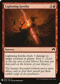 Lightning Javelin - Normal Lightning Javelin