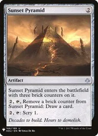 Sunset Pyramid - Normal Sunset Pyramid
