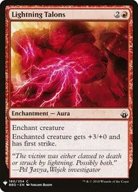 Lightning Talons - Normal Lightning Talons