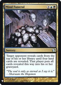 Mind Funeral - Foil Mind Funeral