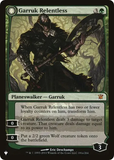 Garruk Relentless - Normal Garruk Relentless