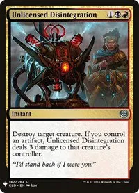 Unlicensed Disintegration - Normal Unlicensed Disintegrati
