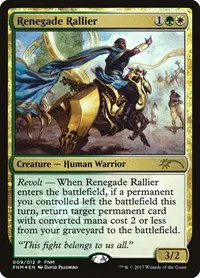 Renegade Rallier - Foil Renegade Rallier