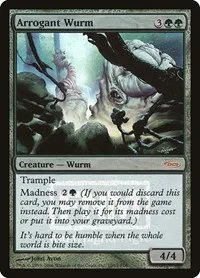 Arrogant Wurm - Foil Arrogant Wurm