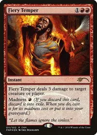 Fiery Temper - Foil Fiery Temper