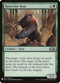 Runeclaw Bear - Normal Runeclaw Bear