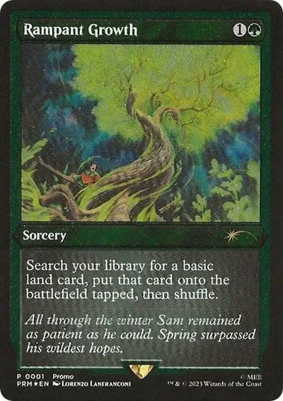 Rampant Growth - Foil Etched