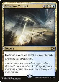 Supreme Verdict - Normal Supreme Verdict