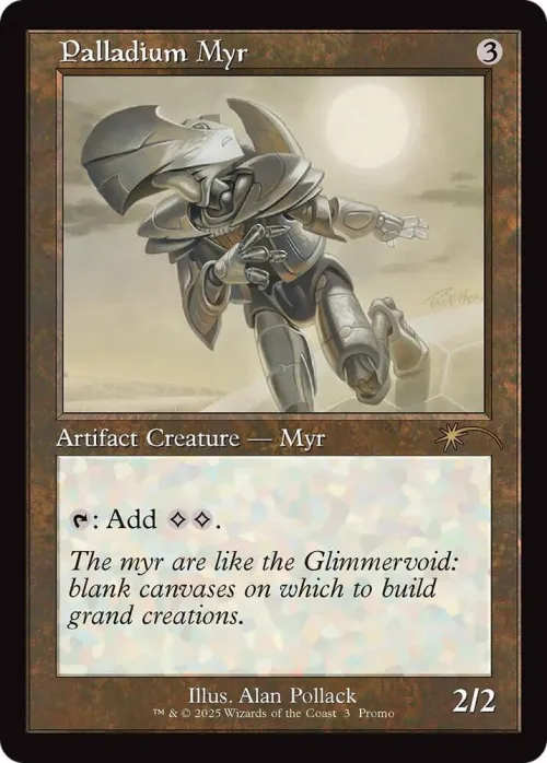 Palladium Myr - Retro Frame Foil