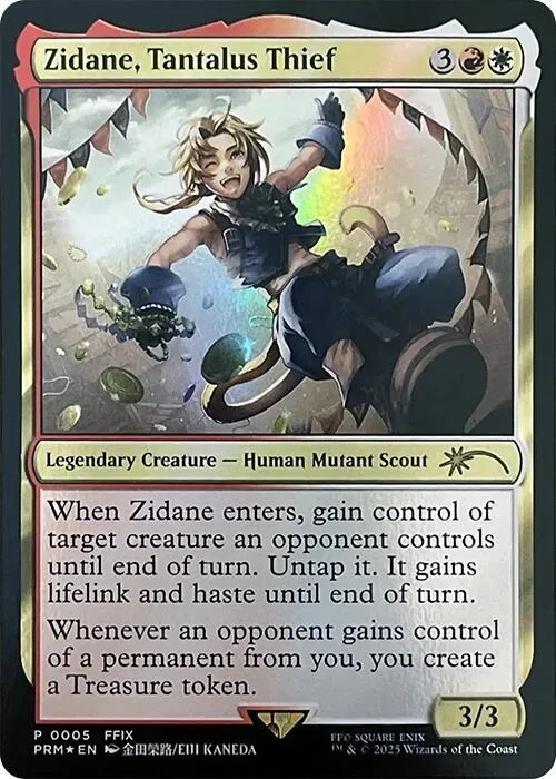 Zidane, Tantalus Thief - Foil Zidane Tantalus Thief