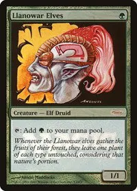 Llanowar Elves - Foil Llanowar Elves