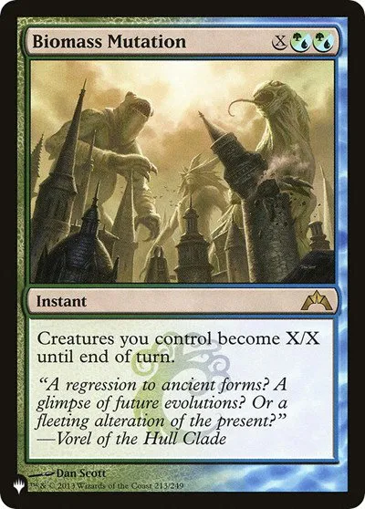 Biomass Mutation - Normal Biomass Mutation