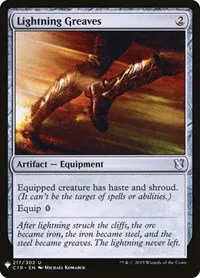 Lightning Greaves - C19