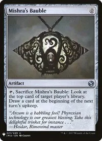 Mishra's Bauble - Normal Mishra S Bauble