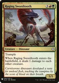 Raging Swordtooth - Normal Raging Swordtooth