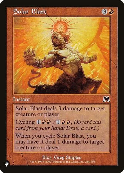 Solar Blast - Normal Solar Blast