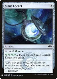 Simic Locket - Normal Simic Locket
