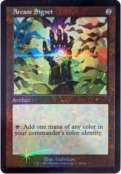 Arcane Signet - Retro Frame Arcane Signet
