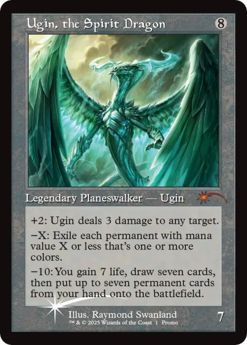 Ugin, the Spirit Dragon - Retro Frame Ugin The Spirit Dr