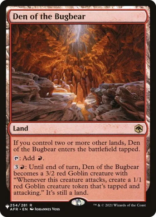 Den of the Bugbear - Normal Den Of The Bugbear