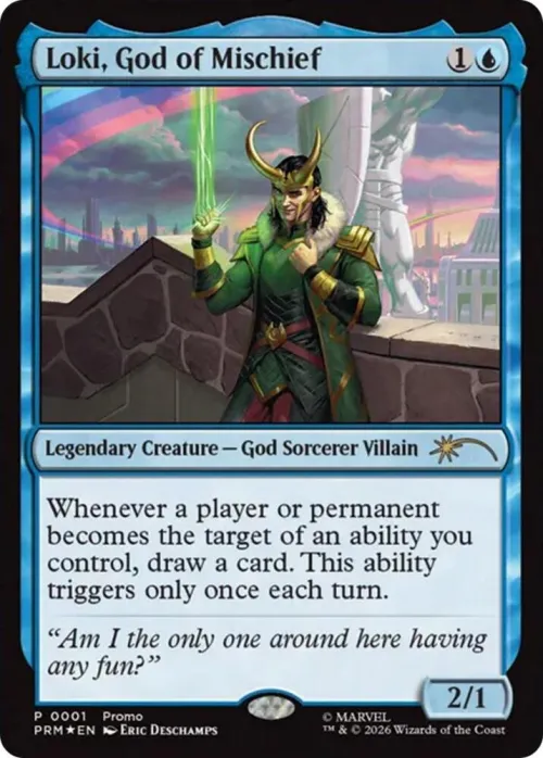 Loki, God of Mischief - Foil Loki God Of Mischief