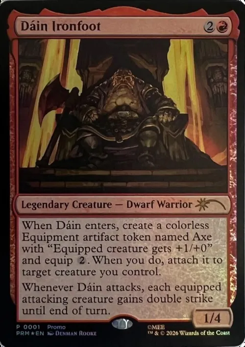Dain Ironfoot - Foil Dain Ironfoot