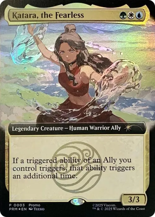 Katara, the Fearless - Extended Art